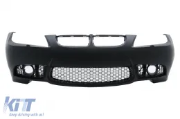 image-34-Front bumper suitable for BMW 3 Series E90 Sedan E91 Touring (2004-2008) Non LCI M3 Design SRA