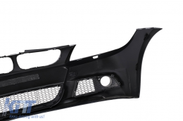 Front Bumper suitable for BMW 3 Series E90 Sedan E91 Touring LCI (2008-2011) M-Technik Design with PDC & SRA-image-6105238