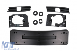 Front Bumper suitable for BMW 3 Series E90 Sedan E91 Touring LCI (2008-2011) M-Technik Design with PDC & SRA-image-6105239