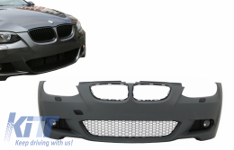 Front Bumper suitable for BMW 3 Series E92 E93 (2006-2009) Non-LCI Coupe Cabrio M-Technik Look-image-6050850