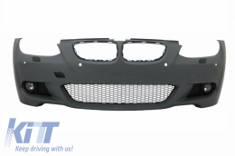 Front Bumper suitable for BMW 3 Series E92 E93 (2006-2009) Non-LCI Coupe Cabrio M-Technik Look - FBBME92MTPDC