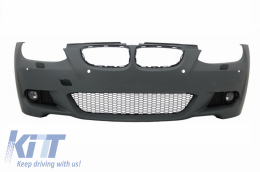 image-18-Front Bumper suitable for BMW 3 Series E92 E93 (2006-2009) Non-LCI Coupe Cabrio M-Technik Look