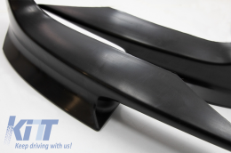 Front Bumper suitable for BMW 3 Series E92 E93 (2006-2009) with Bumper Splitters Spoiler Non-LCI Coupe Cabrio M-Technik Look-image-6055755