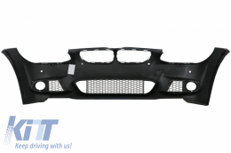 Front Bumper suitable for BMW 3 Series E92 E93 LCI (2010-2014) Coupe Cabrio M-Technik Look-image-6065410