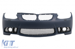 image-54-Front Bumper suitable for BMW 3 Series E92 E93 Non-LCI Coupe Cabrio (2006-2009) M-Technik Look
