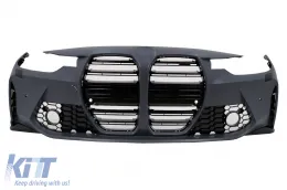 image-14-Front Bumper suitable for BMW 3 Series F30 F31 Non LCI & LCI (2011-2018) Conversion to G80 M3 Design
