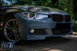 Front Bumper suitable for BMW 3 Series F30 F31 (2011-2019) M-Technik Design Without Fog Lights-image-6094050