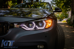 Front Bumper suitable for BMW 3 Series F30 F31 (2011-2019) M-Technik Design Without Fog Lights-image-6094053