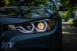 Front Bumper suitable for BMW 3 Series F30 F31 (2011-2019) M-Technik Design Without Fog Lights-image-6094055