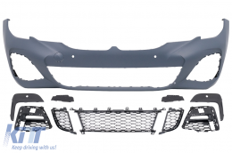 Front Bumper suitable for BMW 3 Series G20 G21 (2019-2022) M-Tech Design - FBBMG20MTDDS