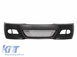 Front Bumper suitable for BMW 3 Series Coupe/Cabrio/Sedan/Estate E46 (1998-2004) M3 Design with Air Ducts Vents and Splitters Carbon CSL Design-image-6022995