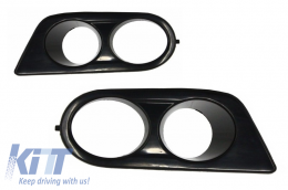 Front Bumper suitable for BMW 3 Series Coupe/Cabrio/Sedan/Estate E46 (1998-2004) M3 Design with Air Ducts Vents and Splitters Carbon CSL Design-image-6022998