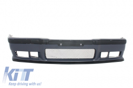 Front Bumper suitable for BMW 3er E36 M3 Look with Central Kidney Grilles-image-6019263