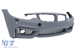 Front Bumper suitable for BMW 4 Series F32 F33 F36 (2013-2017) Coupe Convertible Gran Coupe M4 Design-image-6060597