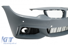 Front Bumper suitable for BMW 4 Series F32 F33 F36 (2013-2017) Coupe Convertible Gran Coupe M Tech Design-image-6097454