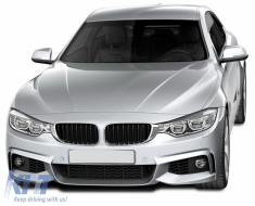 Front Bumper suitable for BMW 4 Series F32 F33 F36 (2013-2017) Coupe Convertible Gran Coupe M Tech Design-image-6097460
