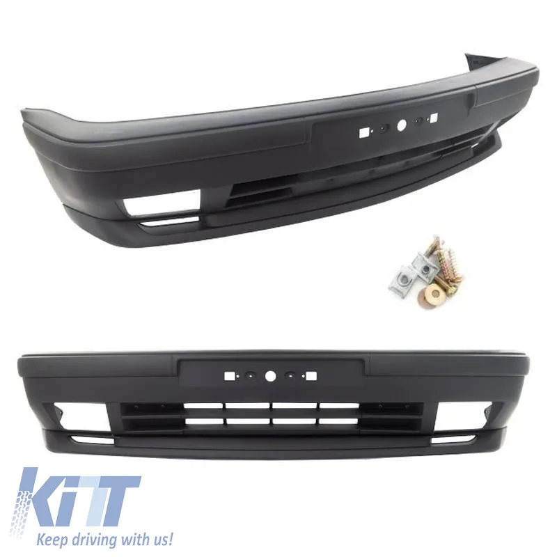 Front Bumper suitable for BMW 5 E34 Limo / Touring 87-97 M-Technik Look from ABS plastic