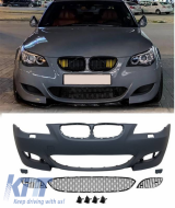 Front Bumper suitable for BMW 5 E60/E61 03-10 M5 Look Without Fog Lamp Holes - CGRFBB6041984