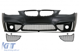 Front Bumper suitable for BMW 5 Series E60 Sedan E61 Touring (2003-2010) M4 Design - FBBME60M4