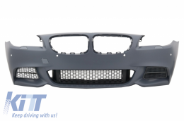 Front Bumper suitable for BMW 5 Series F10 F11 (2010-2017) M-Performance Sport M550 Design - COFBBMF10MTPDCLCI550