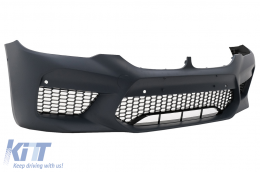 Front Bumper suitable for BMW 5 Series G30 G31 Limousine Touring (2017-2019) M5 Sport Design-image-6046138