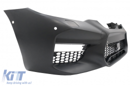 Front Bumper suitable for BMW 5 Series G30 G31 (2017-2019) M5 Sport Design with ACC-image-6086642