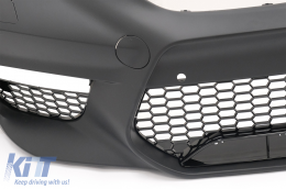 Front Bumper suitable for BMW 5 Series G30 G31 (2017-2019) M5 Sport Design with ACC-image-6086644