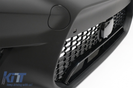 Front Bumper suitable for BMW 5 Series G30 G31 (2017-2019) M5 Sport Design with ACC-image-6086649