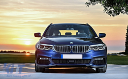 Front Bumper suitable for BMW 5 Series G30 G31 (2017-2019) M-Tech Design-image-6091154