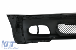 Front Bumper suitable for BMW E46 Sedan/Touring (1998-2004) M-Technik M-Tech M-Sport Model with Yellow Fog Lights-image-6073022