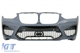 Front Bumper suitable for BMW X3 G01 (2017-Up) X4 G02 (2018-Up) M Tech Design - FBBMG01MT