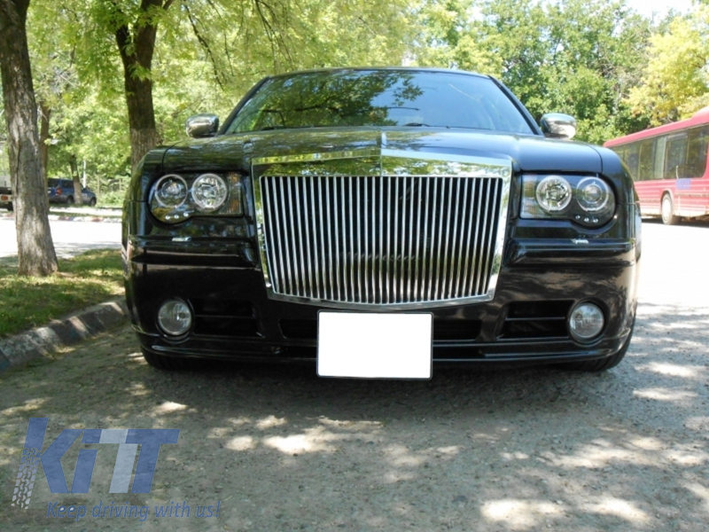 Front Bumper Suitable For Chrysler 300c Rolls Royce Phantom Look 2004 2010 Carpartstuning Com