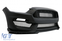 Front Bumper suitable for Ford Mustang Mk6 VI Sixth Generation (2015-2017) GT350 Design-image-6084242