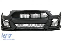 Front Bumper suitable for Ford Mustang Mk6 VI Sixth Generation (2015-2017) GT500 Design - FBFMUGT500