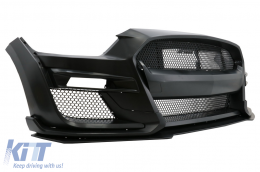 Front Bumper suitable for Ford Mustang Mk6 VI Sixth Generation (2015-2017) GT500 Design-image-6084419