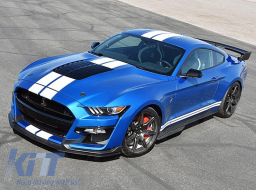 Front Bumper suitable for Ford Mustang Mk6 VI Sixth Generation (2015-2017) GT500 Design-image-6084424