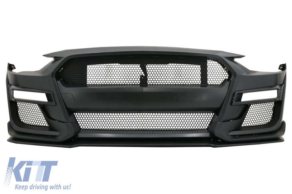 Front Bumper suitable for Ford Mustang Mk6 VI Sixth Generation Facelift  (2018-2019) GT500 Design 