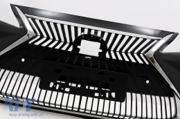 Front Bumper suitable for Lexus ES 350 XV40 (2006-2011) upgrade to 2019 Design-image-6092943