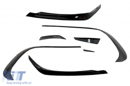 Front Bumper suitable for Mercedes A-Class W176 (2012-2018) A45 Design Facelift Look-image-5987974