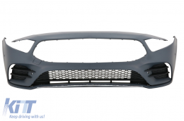 Front Bumper suitable for Mercedes A-Class W177 Hatchback / V177 Sedan (2018-Up) A35 Design - FBMBW177AMGL