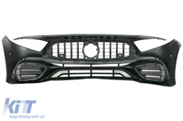 Front Bumper suitable for Mercedes A-Class W177 Hatchback / V177 Sedan (2018-2022) A45 Design-image-6079621