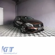Front Bumper suitable for Mercedes-Benz A-Class W176 12-18 A Design A45 Facelift Look-image-6313788