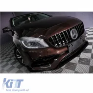 Front Bumper suitable for Mercedes-Benz A-Class W176 12-18 A Design A45 Facelift Look-image-6313789
