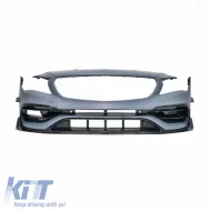 Front Bumper suitable for Mercedes-Benz A-Class W176 12-18 A Design A45 Facelift Look-image-6313791