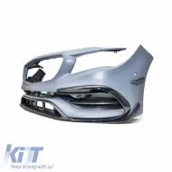 Front Bumper suitable for Mercedes-Benz A-Class W176 12-18 A Design A45 Facelift Look-image-6313792