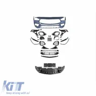 Front Bumper suitable for Mercedes-Benz CLA C118 Sedan X118 Shooting Brake (2019-up) CLA45 Look-image-6315743