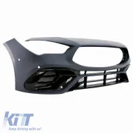 Front Bumper suitable for Mercedes-Benz CLA C118 Sedan X118 Shooting Brake (2019-up) CLA45 Look-image-6315745