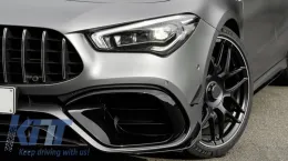 Front Bumper suitable for Mercedes-Benz CLA C118 Sedan X118 Shooting Brake (2019-up) CLA45 Look-image-6315750