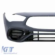 Front Bumper suitable for Mercedes-Benz CLA C118 Sedan X118 Shooting Brake (2019-up) CLA45 Look-image-6316641