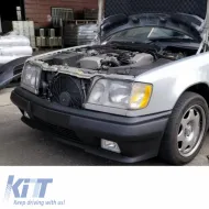 Front Bumper suitable for Mercedes-Benz E-Class W124 85-95 A Design Look with Fog Lights (Euro)-image-6316793